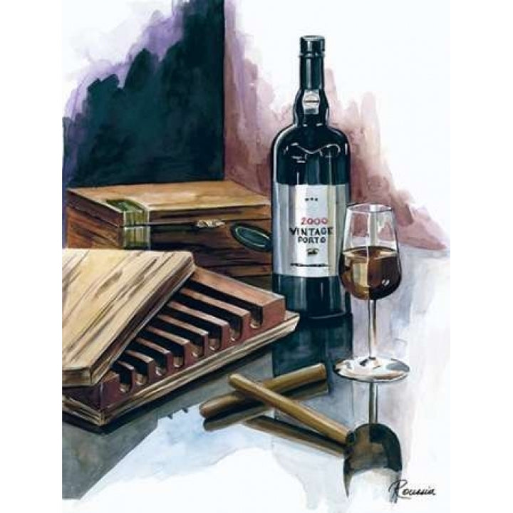 Cigar Press Poster Print by Heather A. French-Roussia Image 1