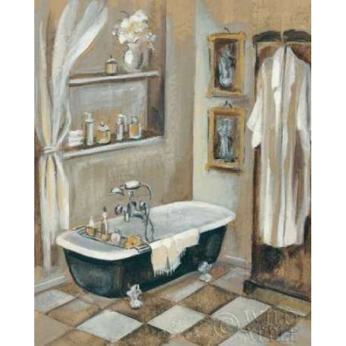 French Bath III Poster Print by Silvia Vassileva Image 1