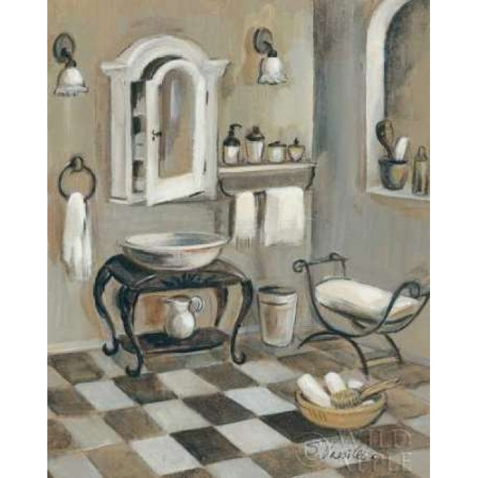 French Bath IV Poster Print by Silvia Vassileva Image 2