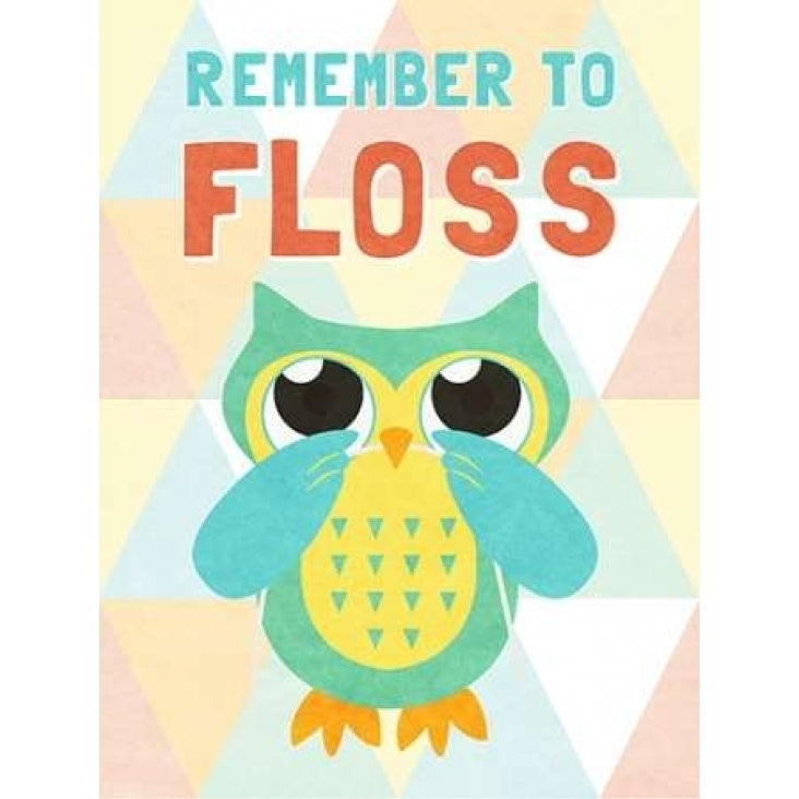 Remember to Floss Poster Print by Sd Graphics Studio Image 2