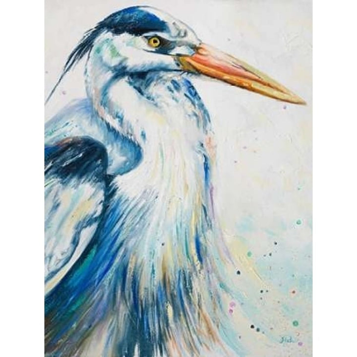 Blue Heron I Poster Print by Patricia Pinto Image 1