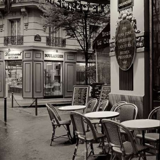 Caf??? Montmartre Poster Print by Alan Blaustein Image 1