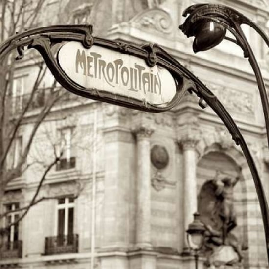 Metropolitain Paris Poster Print by Alan Blaustein Image 1