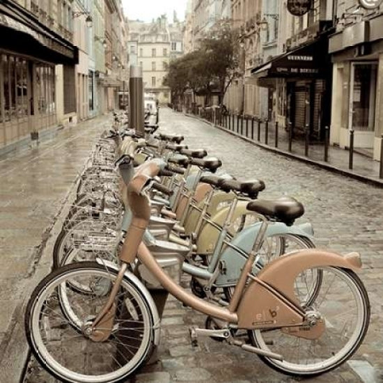 City Street Ride Paris Poster Print by Alan Blaustein Image 1