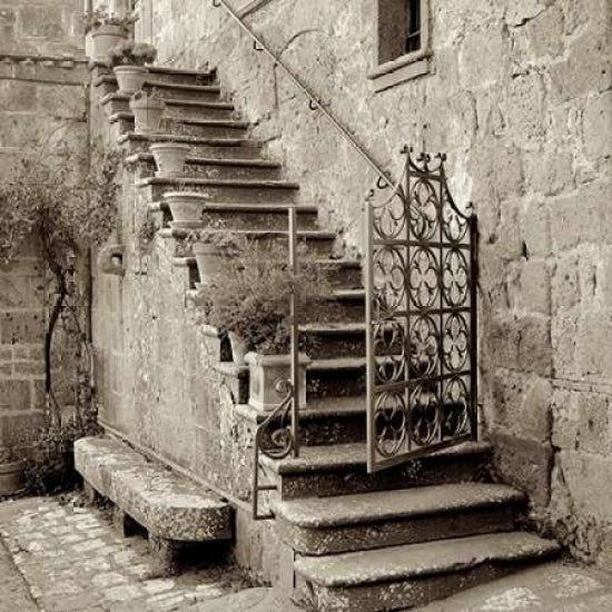 Umbria Scala - 1 Poster Print by Alan Blaustein Image 1