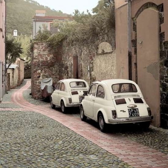 Fiat 500s Poster Print by Alan Blaustein Image 1