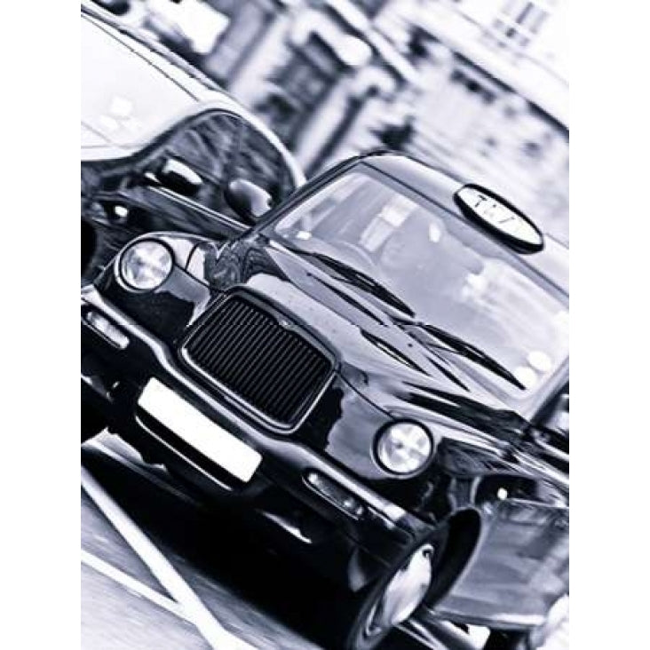 Black Cab London Taxi Poster Print by Assaf Frank Image 2