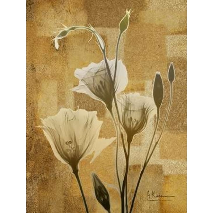 Zenfully Golden 3 Poster Print by Albert Koetsier Image 1