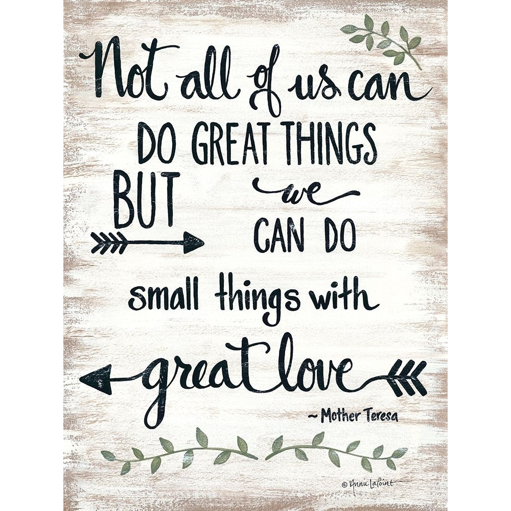 Great Love Poster Print by Annie LaPoint Image 1