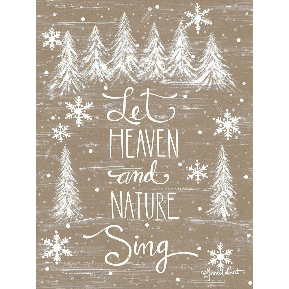 Let Heaven and Nature Sing Poster Print by Annie LaPoint ALP1897 Image 1