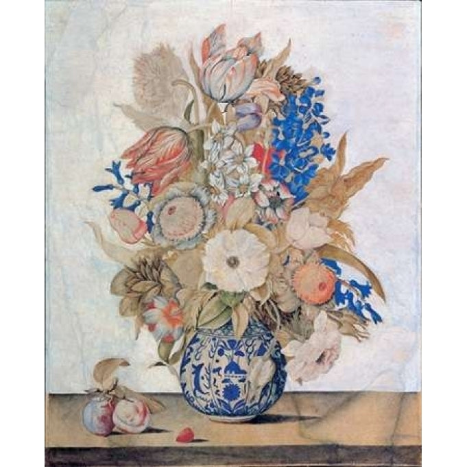 Florentine Vase of Flowers Poster Print by Lorenzo Todini Image 1