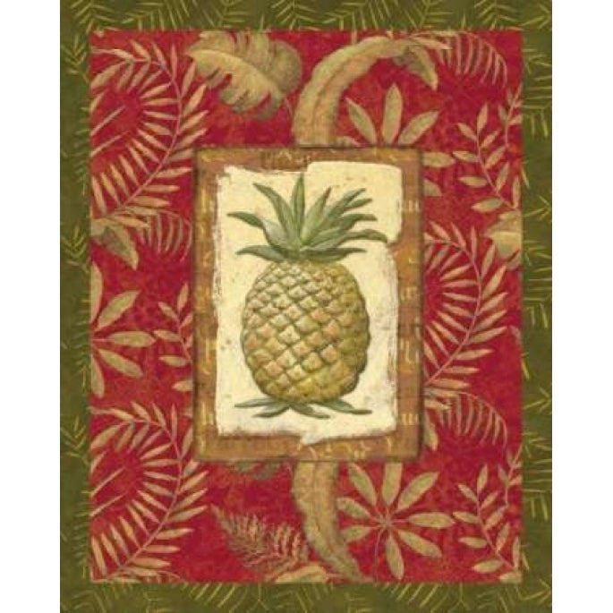 Exotica Pineapple Poster Print by Charlene Audrey Image 1