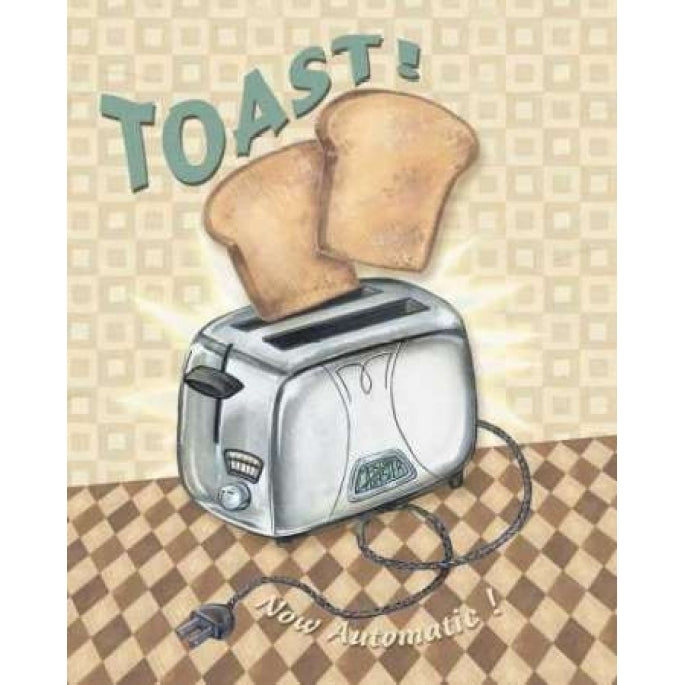 Nifty Fifties - Toast Poster Print by Charlene Audrey Image 1