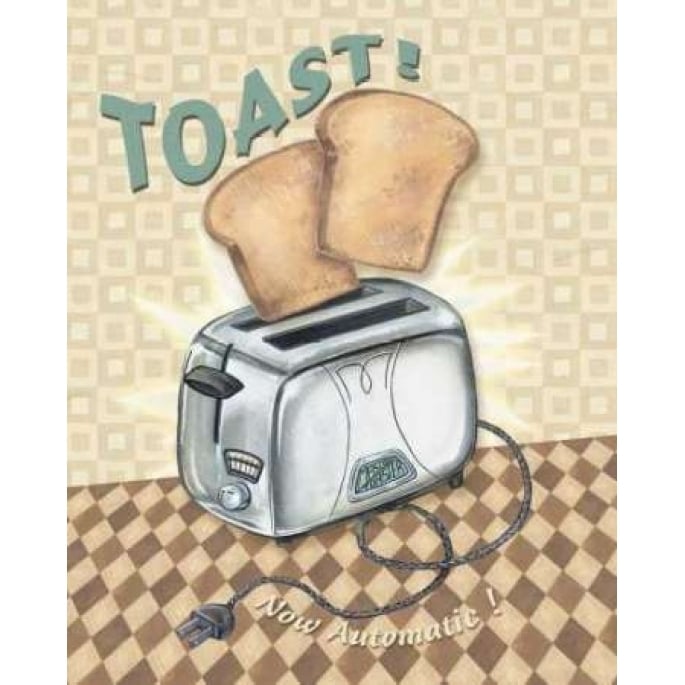 Nifty Fifties - Toast Poster Print by Charlene Audrey Image 2