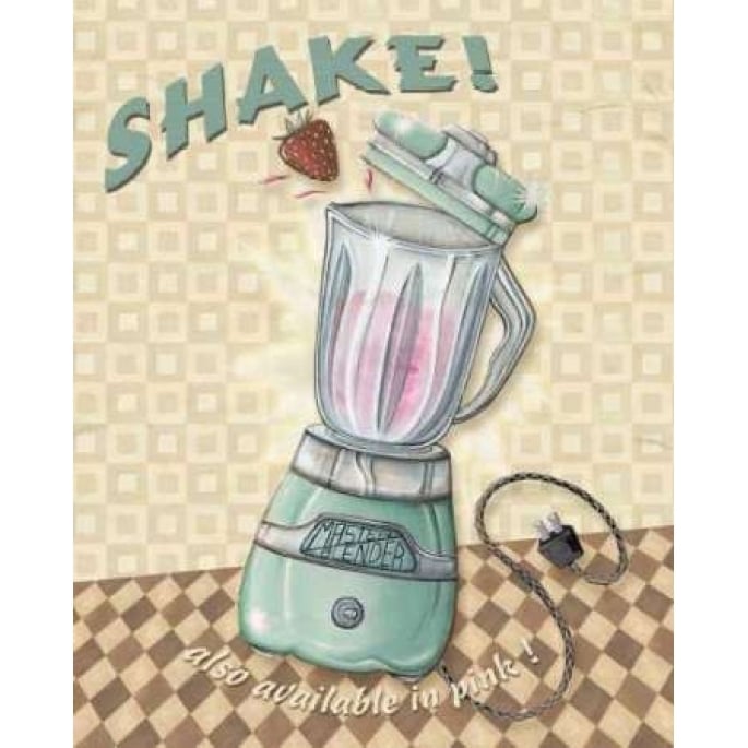 Nifty Fifties - Shake Poster Print by Charlene Audrey Image 1