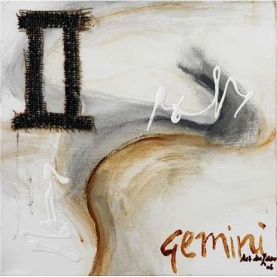 Gemini Poster Print by Art die Zakko Image 1