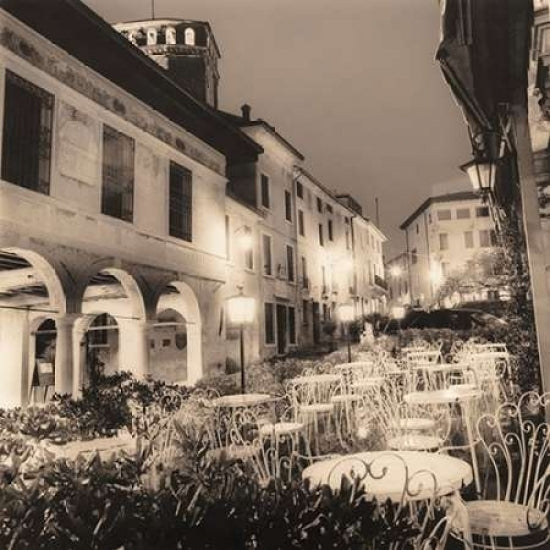 Caffe Asolo Veneto Poster Print by Alan Blaustein Image 1