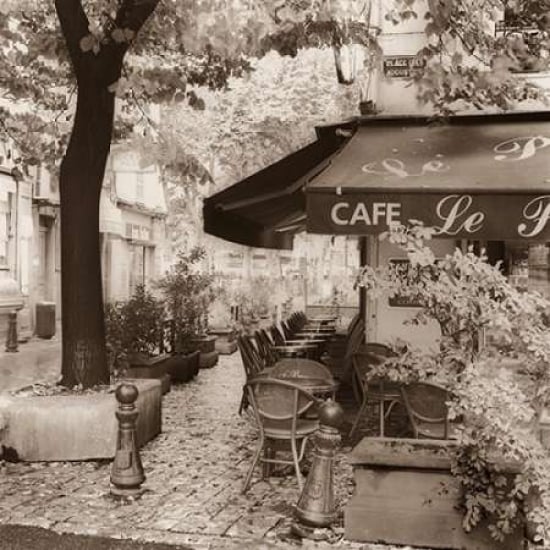 Cafe Aix-en-Provence Poster Print by Alan Blaustein Image 1