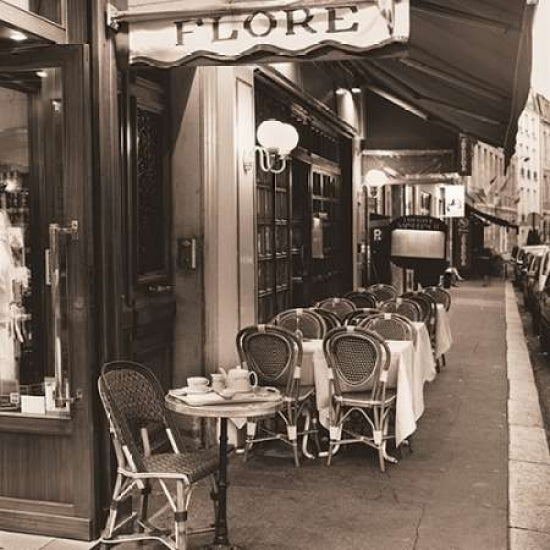 Cafe de Flore Poster Print by Alan Blaustein Image 1