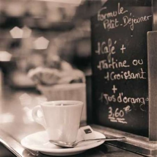 Cafe Champs-Elysees Poster Print by Alan Blaustein Image 2