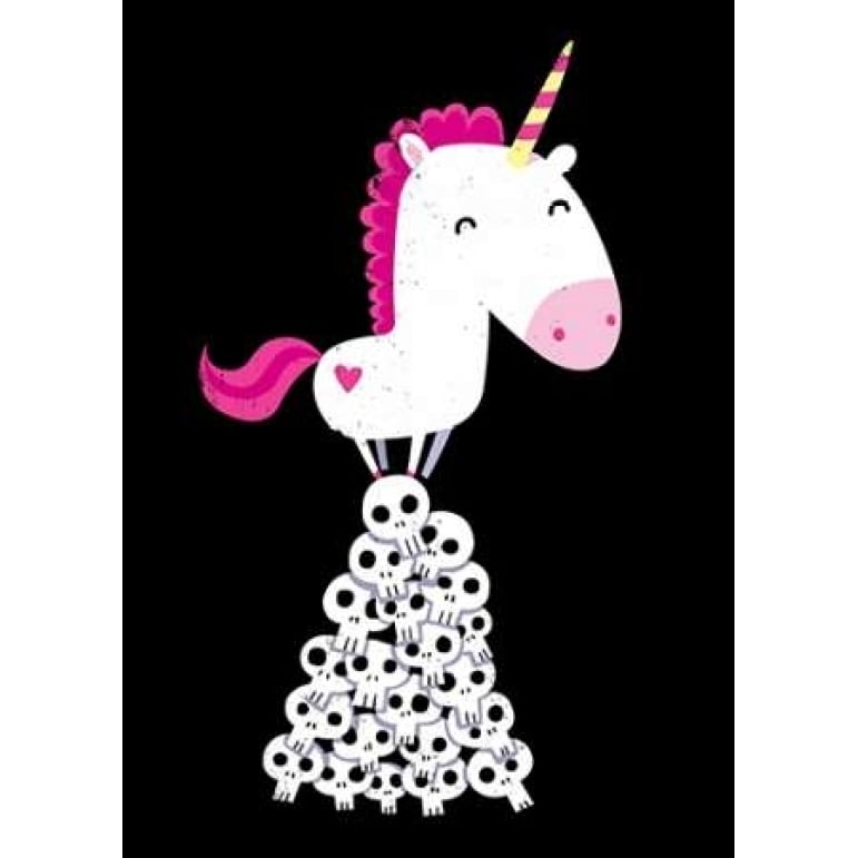 Killer Unicorn Poster Print by Michael Buxton Image 1