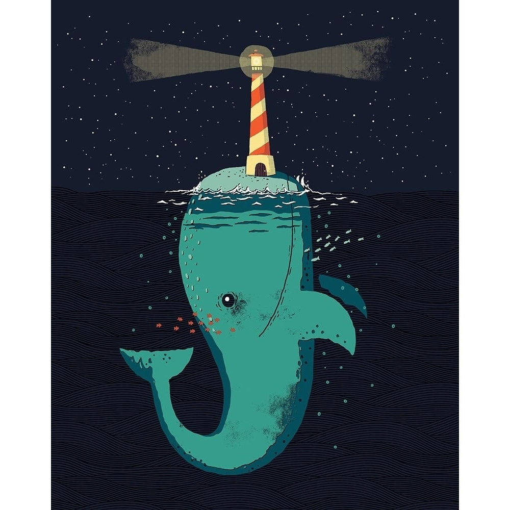 King Of The Narwhals Poster Print by Michael Buxton Image 1