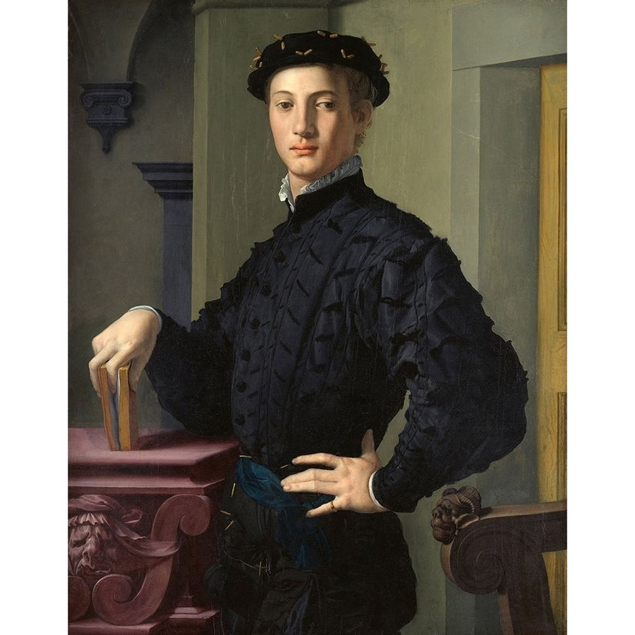 Portrait of a Young Man Poster Print by Agnolo Bronzino Image 1