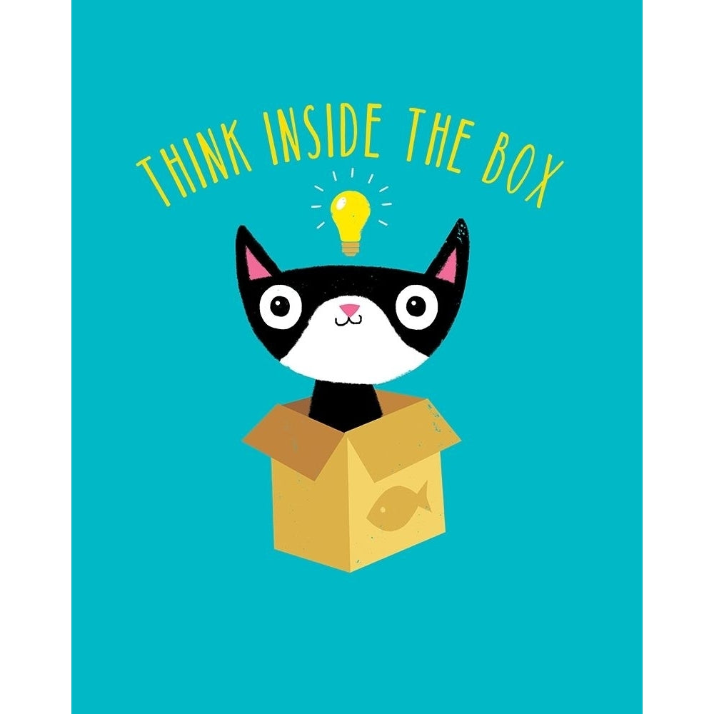 Think Outside The Box Poster Print by Michael Buxton Image 1