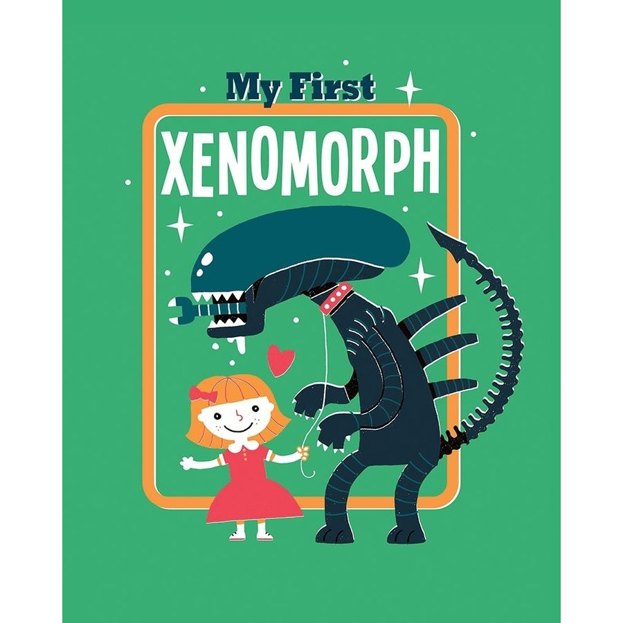 My First Xenomorph Poster Print by Michael Buxton Image 1