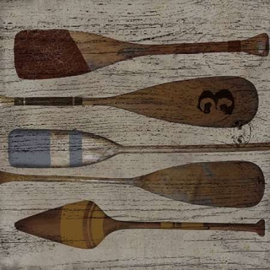 Lake Oars III Poster Print by Beth Albert Image 2