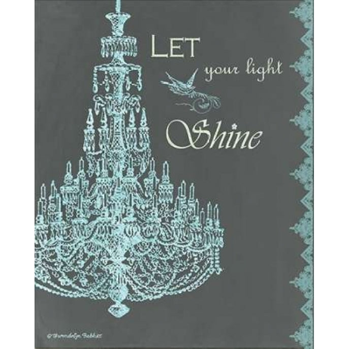 Chandelier Light II Poster Print by Gwendolyn Babbitt Image 1