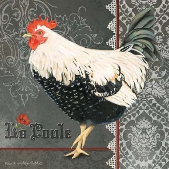 French Rooster II Poster Print by Gwendolyn Babbitt Image 2