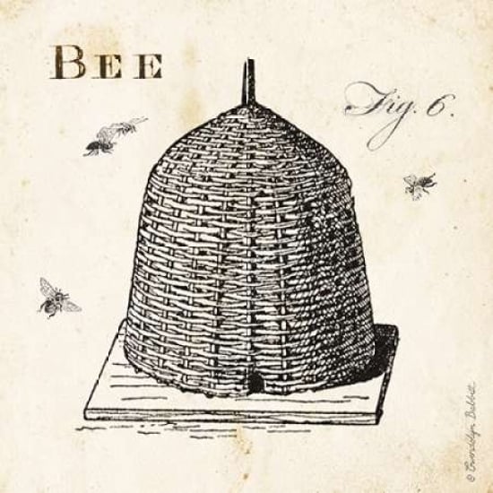 Bee Hive Fig 6 Poster Print by Gwendolyn Babbitt Image 1