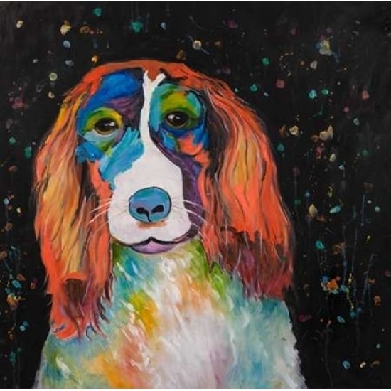 Colorful Dog Poster Print by Atelier B Art Studio Image 2