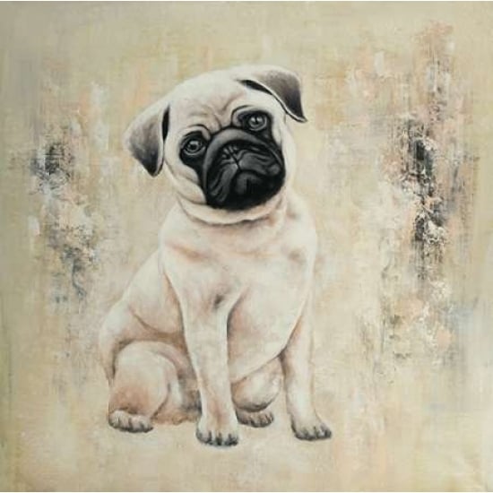 Small Pug Poster Print by Atelier B Art Studio Image 2