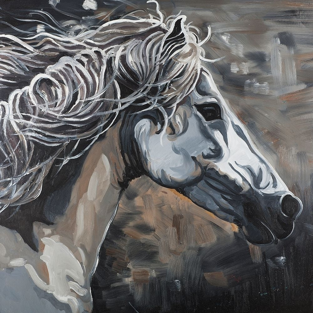 Side Wild Horse Poster Print by Atelier B Art Studio Image 1