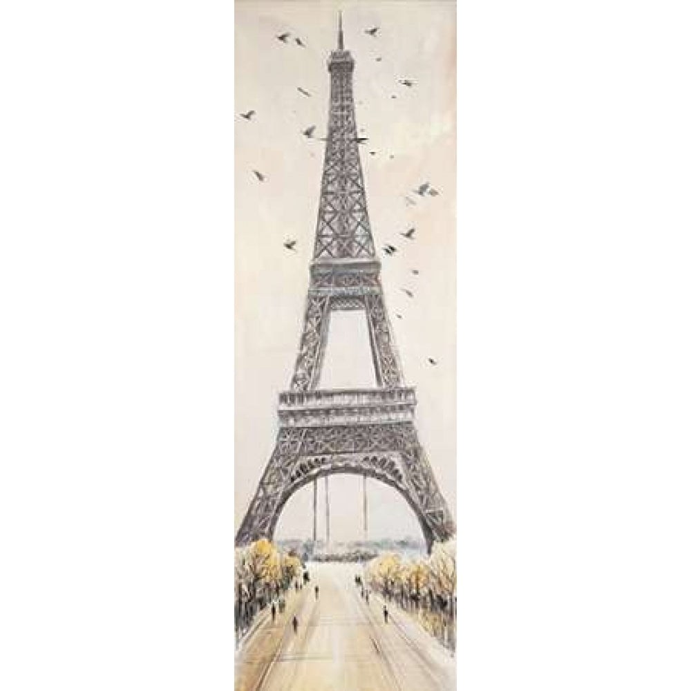 Eiffel Tower in Paris Poster Print by Atelier B Art Studio Image 2