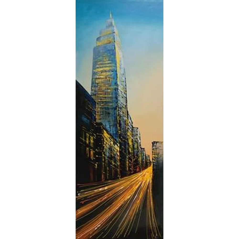 In the Street of Empire State Building Poster Print by Atelier B Art Studio Image 2