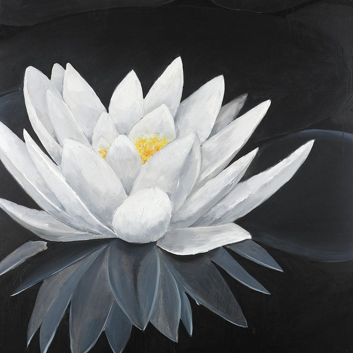 Lotus Flower With Reflection Poster Print by Atelier B Art Studio Image 1