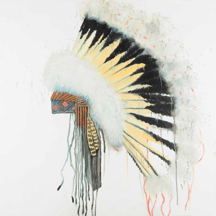 Amerindian Headdress Poster Print by Atelier B Art Studio Image 1