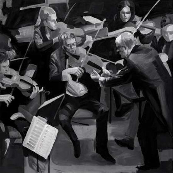 Symphony Orchestra in Music Poster Print by Atelier B Art Studio Image 2