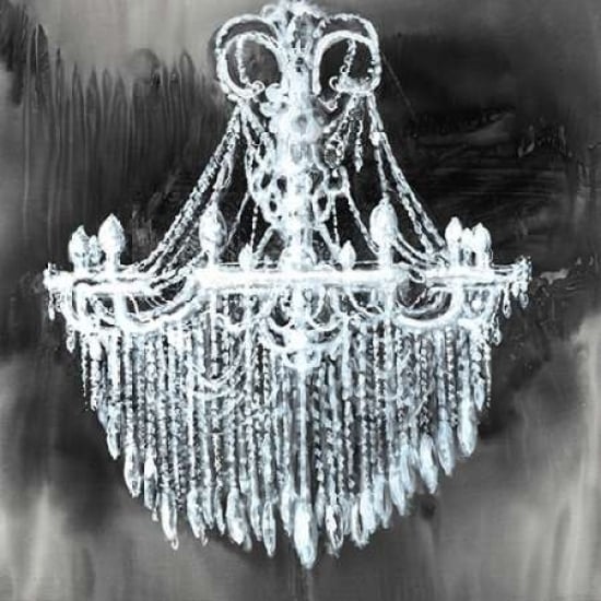 Big Glam Chandelier Poster Print by Atelier B Art Studio Image 1