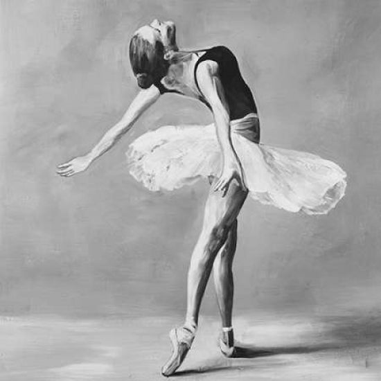 Classic Ballet Dancer Poster Print by Atelier B Art Studio Image 1