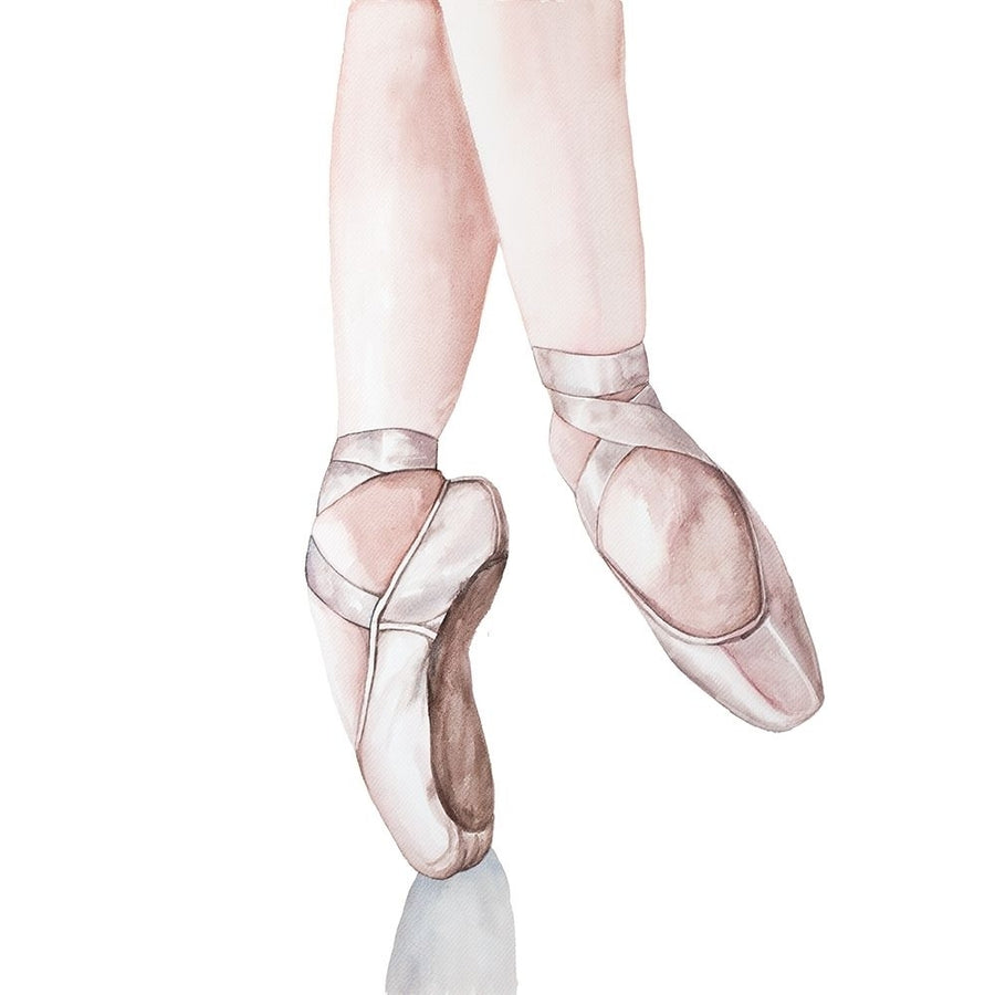 BALLERINA FEET Poster Print by Atelier B Art Studio Image 1