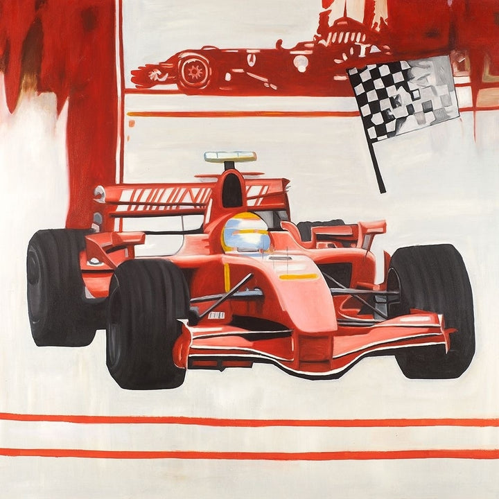 Formule 1 Car Poster Print by Atelier B Art Studio Image 1