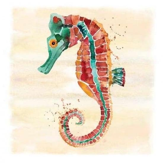 Seahorse Poster Print by Sara Berrenson Image 1