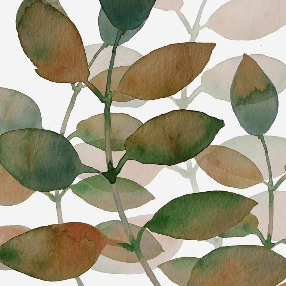 Leaf By Leaf 2 Poster Print by Boho Hue Studio Image 1