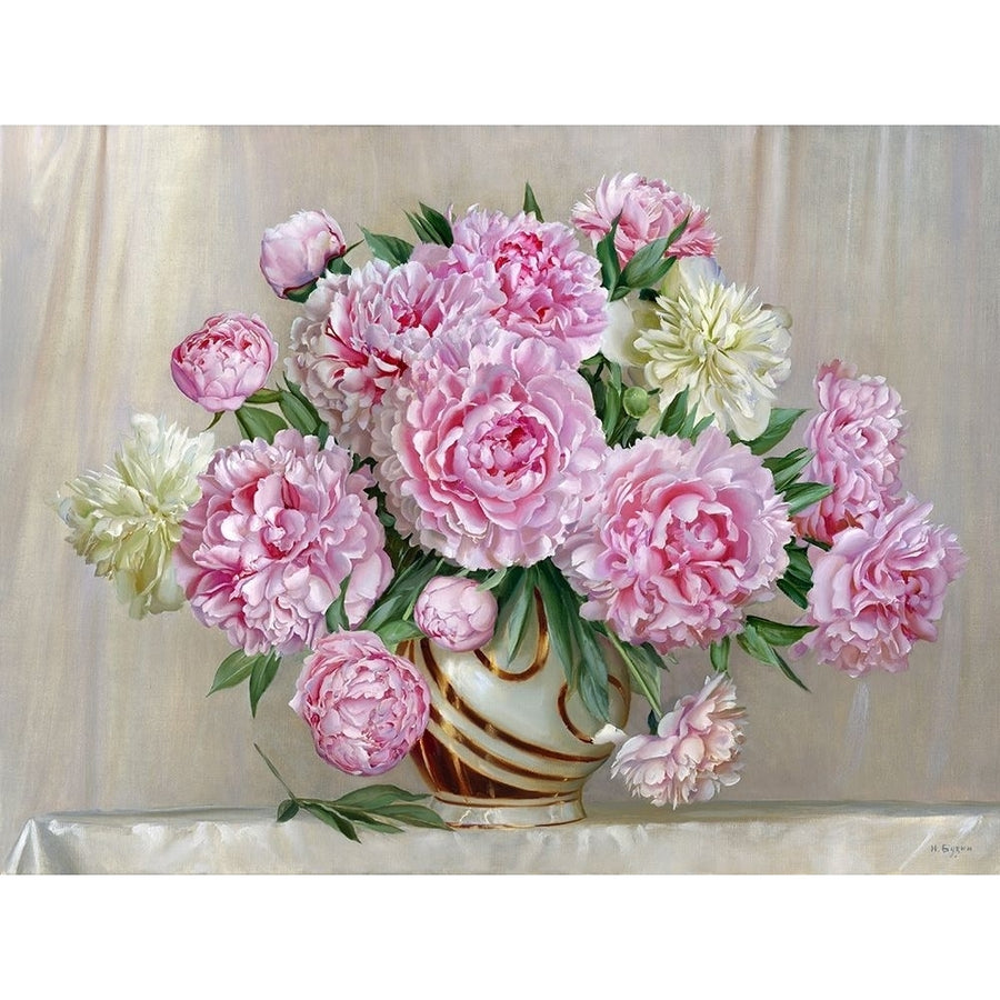 Peonies 2 Poster Print by Igor Buzin Image 1