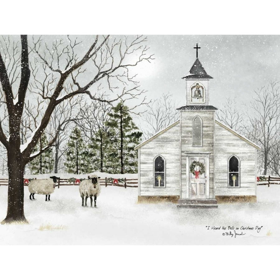 I Heard the Bells on Christmas Day Poster Print by Billy Jacobs Image 1