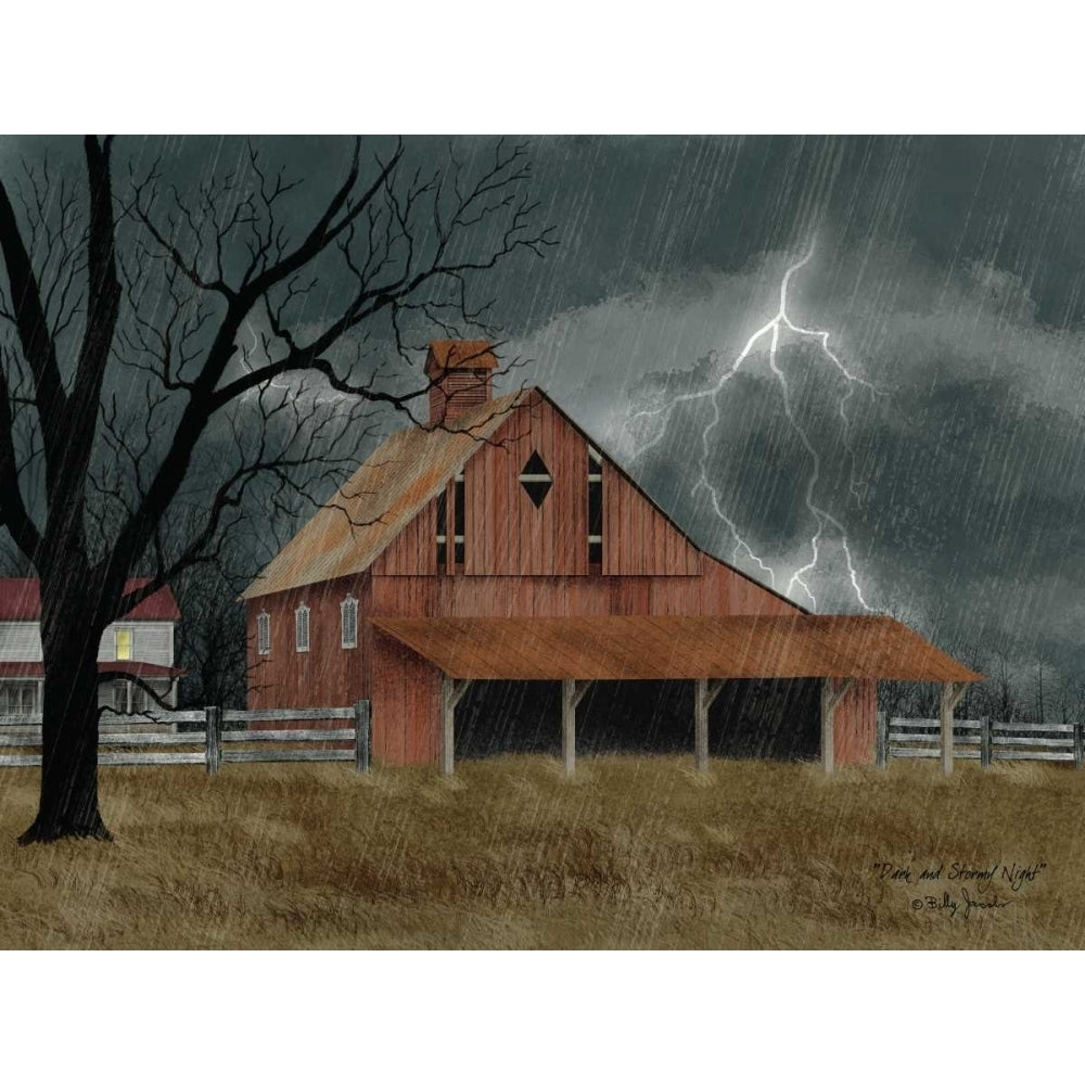 Dark and Stormy Night Poster Print by Billy Jacobs Image 1